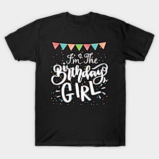 I'm The Birthday Daughter Girl T-Shirt